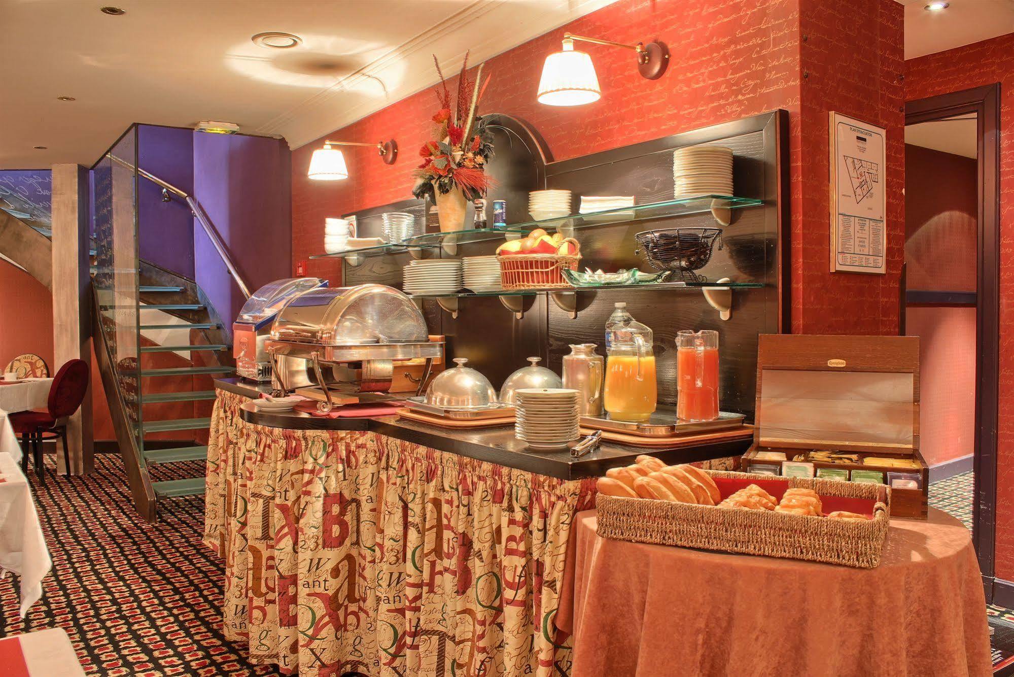 Villa Lutece Port Royal Paříž Restaurace fotografie
